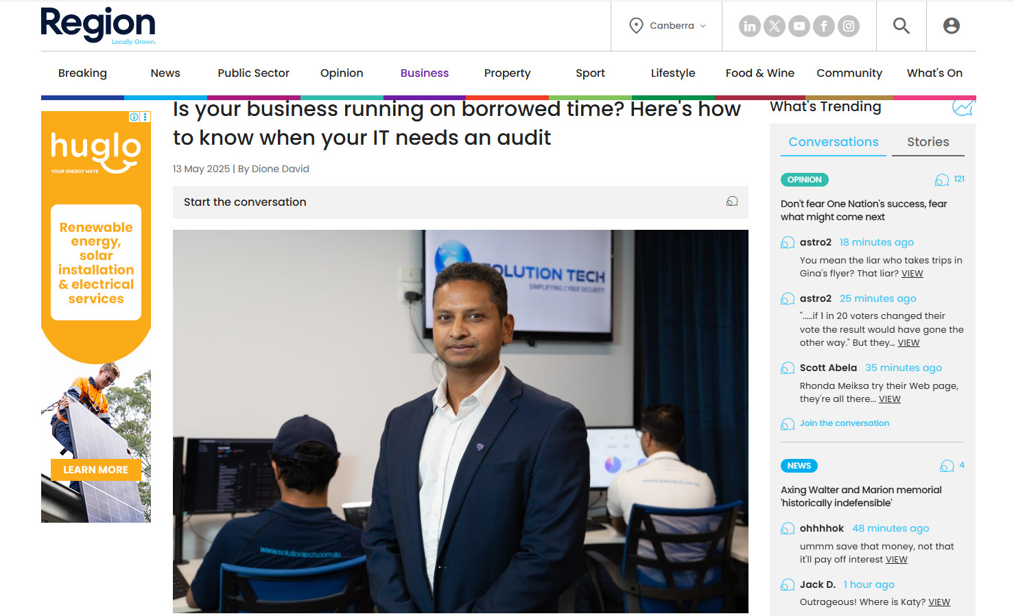 Region Canberra News Post